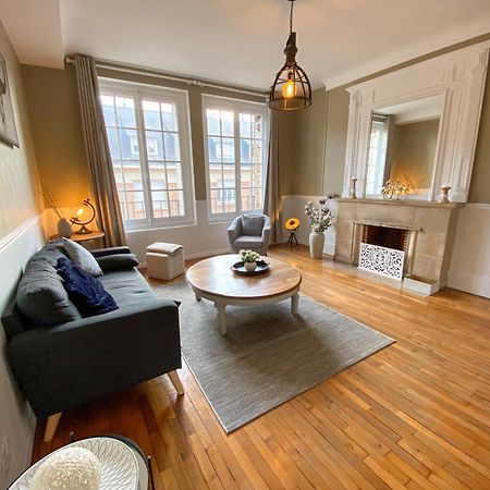 Appartement Chic, 3 Chambres, Hyper Centre-Ville, Parking Payant Amiens Buitenkant foto