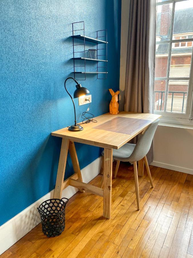 Appartement Chic, 3 Chambres, Hyper Centre-Ville, Parking Payant Amiens Buitenkant foto