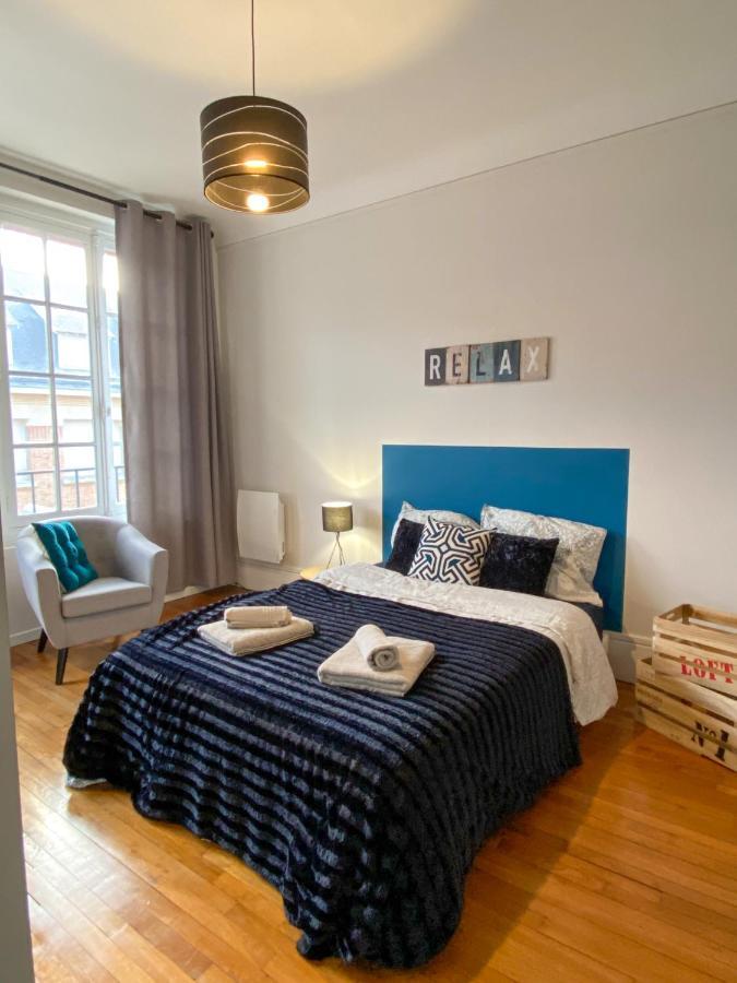 Appartement Chic, 3 Chambres, Hyper Centre-Ville, Parking Payant Amiens Buitenkant foto